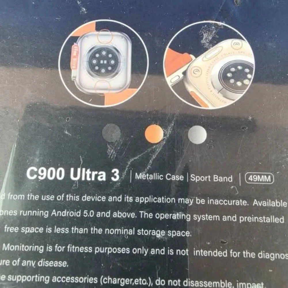 C900 Ultra 3 Smart Watch - NEW